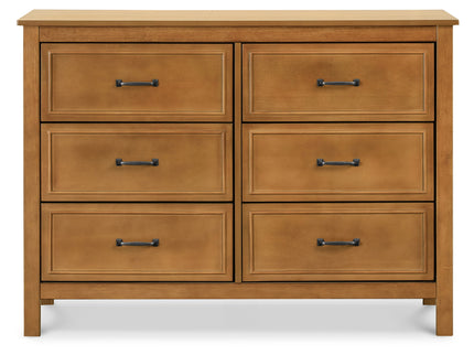 M12826CT,DaVinci,Charlie 6-Drawer Double Dresser in Chestnut
