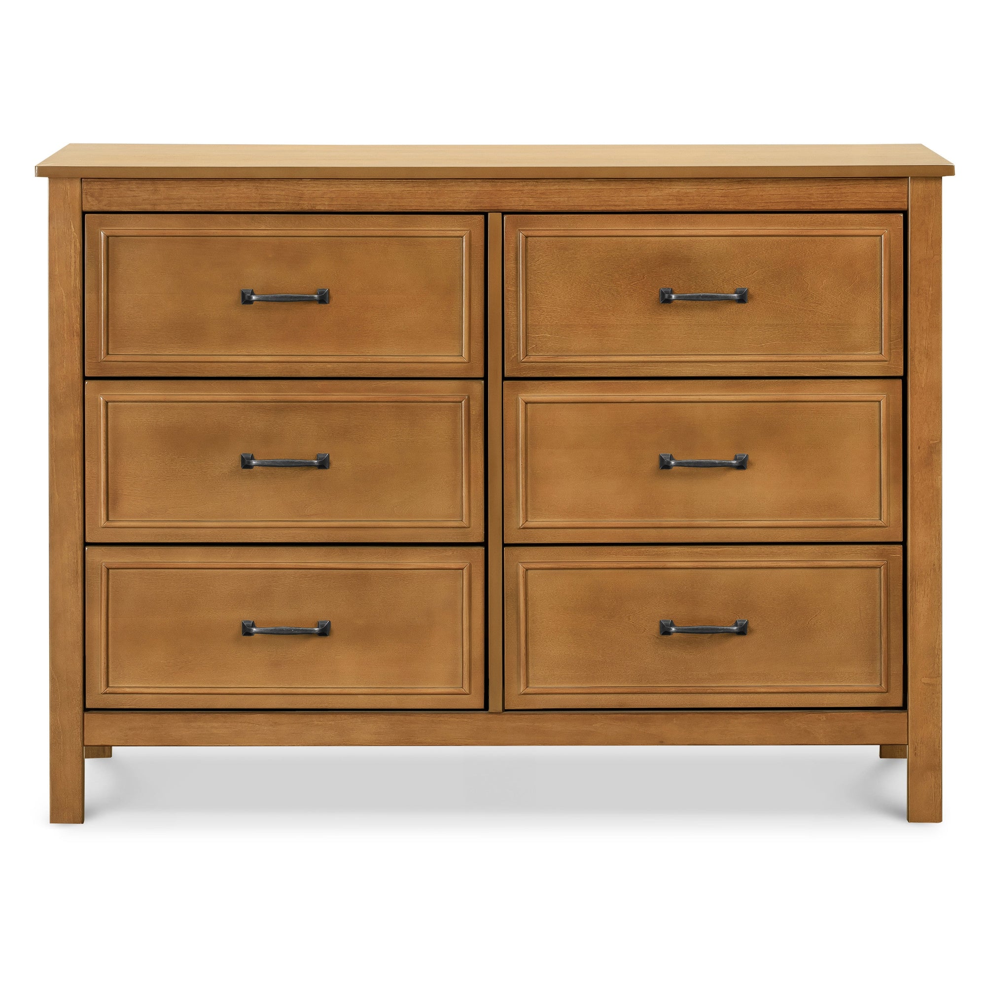 M12826CT,DaVinci,Charlie 6-Drawer Double Dresser in Chestnut