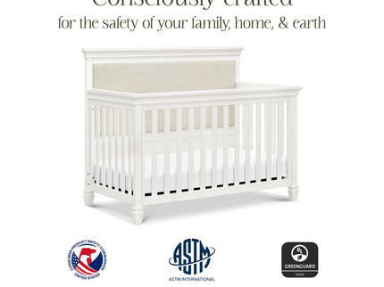M15801RW,Namesake,Darlington 4-in-1 Convertible Crib in Warm White