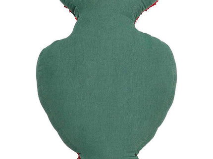 TOV Amphorae Textile 12" x 20" Red Tufted Accent Pillow