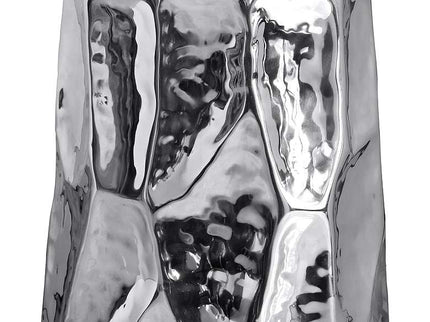 TOV Forma 15 1/4" Wide Modern Polished Chrome Side Table