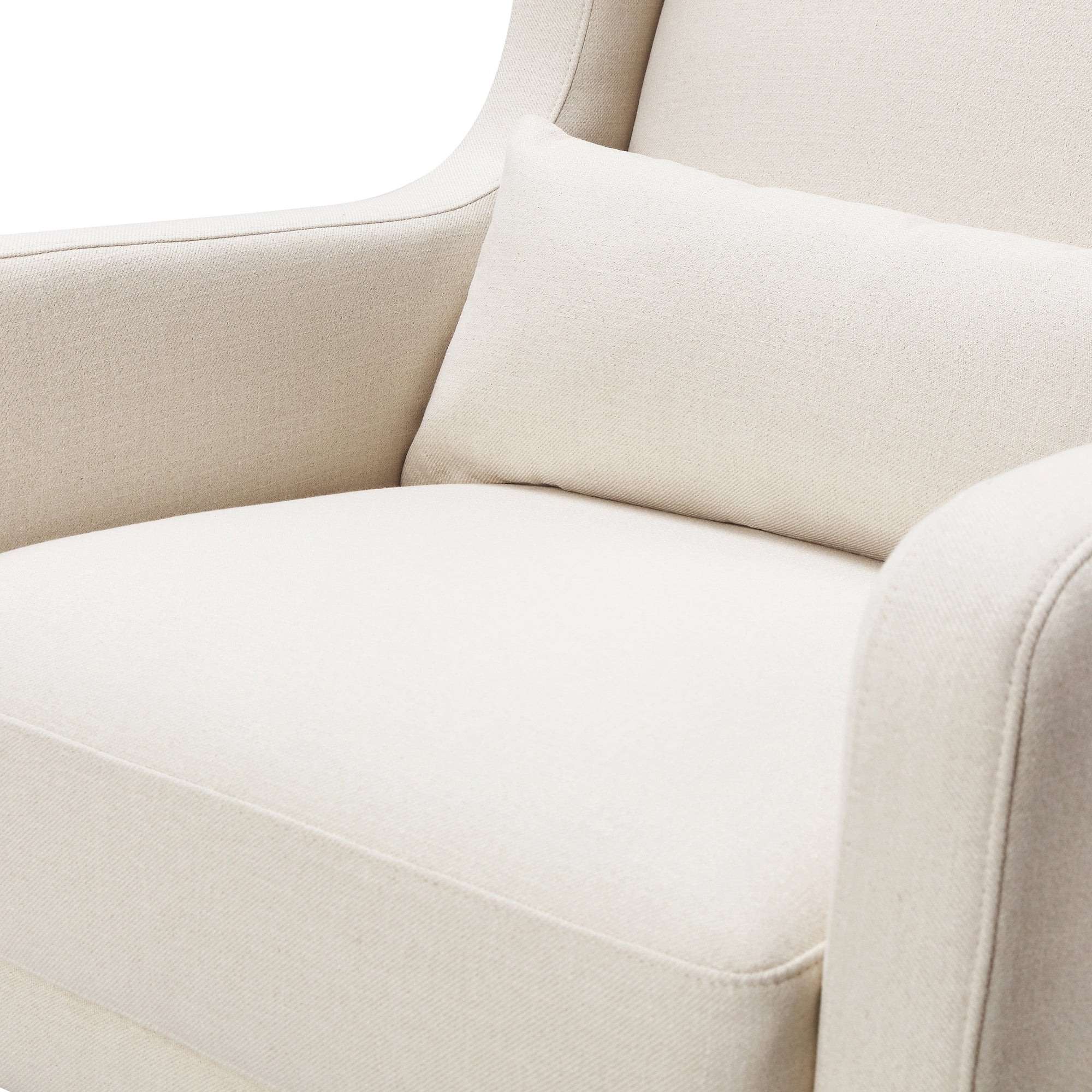 M20687PNET,Babyletto,Kai Rocker in Performance Natural Eco-Twill w/dark legs