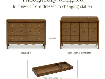 M7116NL,Namesake,Liberty 6-Drawer Assembled Dresser in Natural Walnut