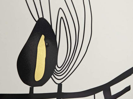 Tribeca 12 1/2" High Matte White Decorative Graphic Vase