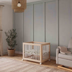 M23401NXW,Babyletto,Yuzu 8-in-1 Convertible Crib w/All-Stages Conversion in Washed Natural/White