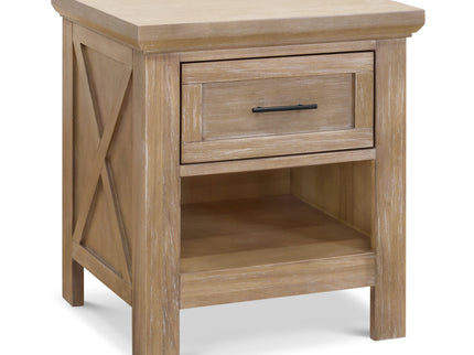 B14560DF,Monogram by Namesake,Emory Farmhouse Nightstand in Driftwood