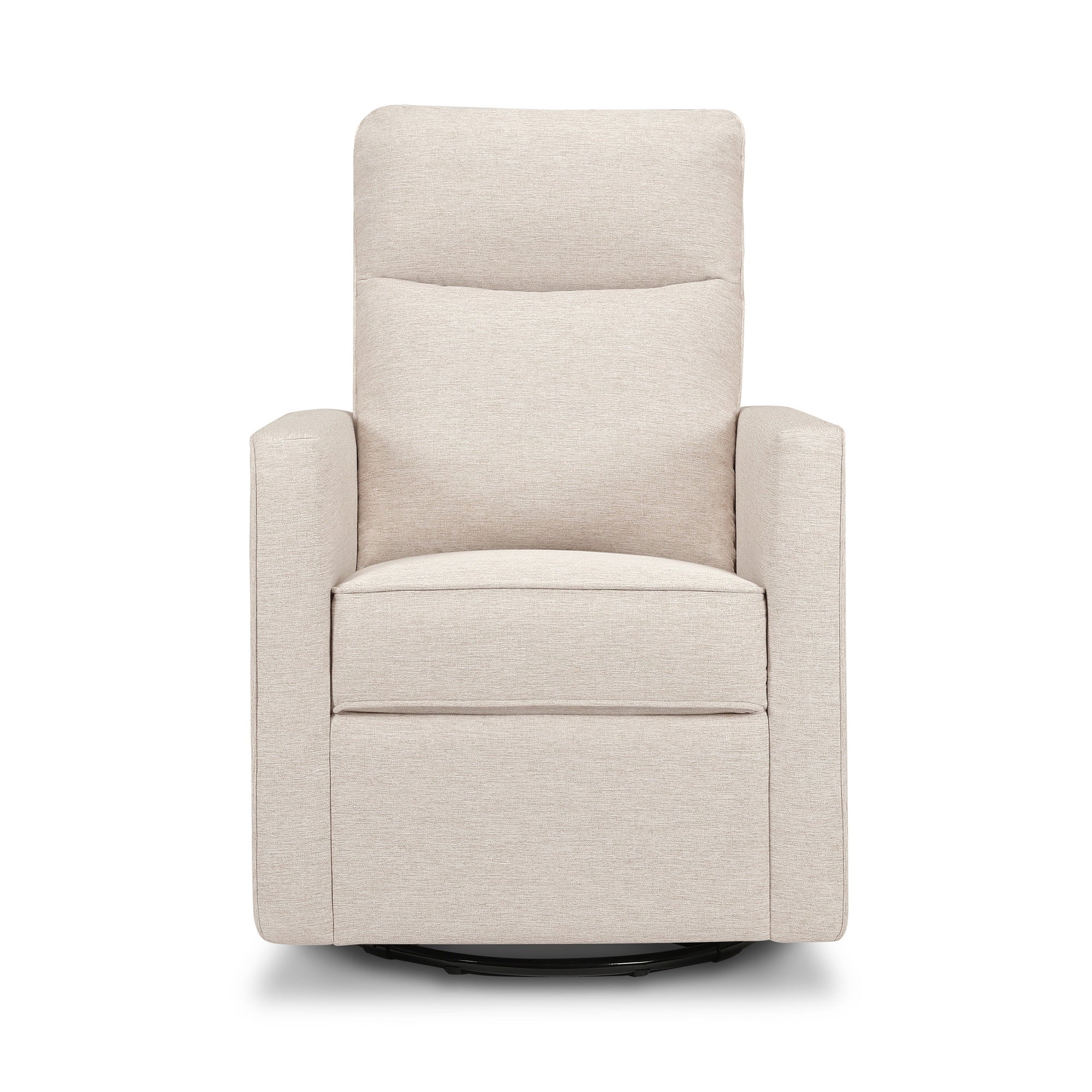 M19787BH,DaVinci,Gabby Pillowback Swivel Glider in Beach