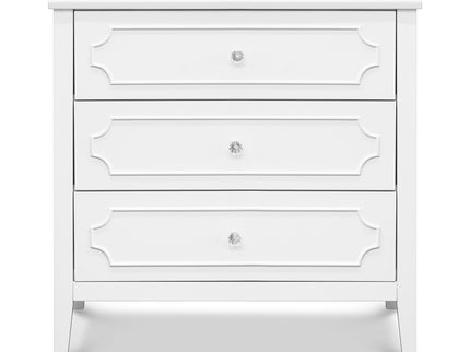 M11423W,DaVinci,Chloe Regency 3-Drawer Dresser in White