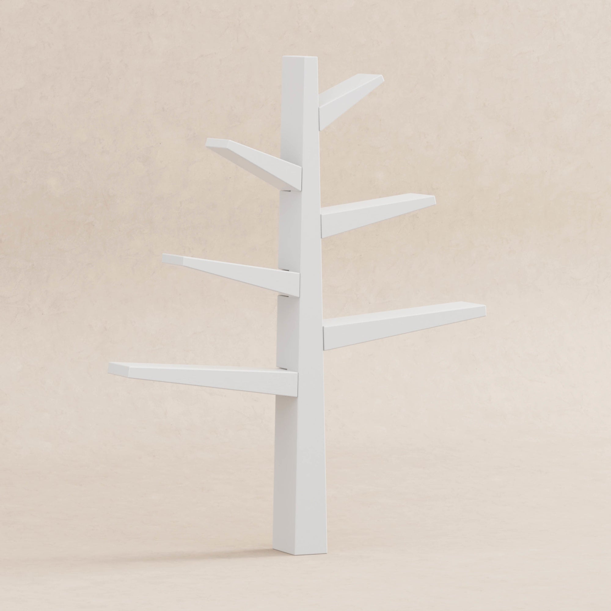 M4626W,Babyletto,Spruce Tree Bookcase in White Finish