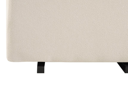 M13985CM,DaVinci,Davinci Universal Gliding Ottoman in Cream Finish with Cream Piping