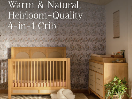 M24816HYPSEW,Namesake,Eloise 7-Drawer Assembled Dresser in Honey & Performance Sand Eco-Weave