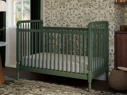 M7101FRGR,Namesake,Liberty 3-in-1 Convertible Spindle Crib w/Toddler Bed Conversion Kit in Forest Green