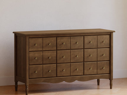 M7128NL,Namesake,Liberty 9-Drawer Assembled Dresser in Natural Walnut