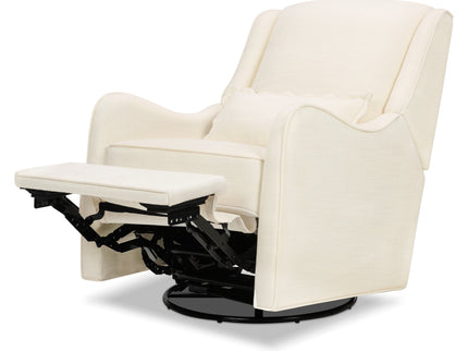 M27787PIEB,Namesake,Devon Recliner and Swivel Glider in Performance Ivory Eco-Basketweave