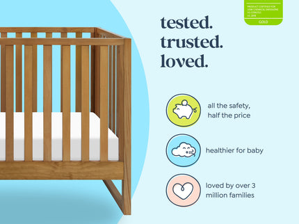 M25001CT,DaVinci,Hunter 3-in-1 Convertible Crib in Chestnut