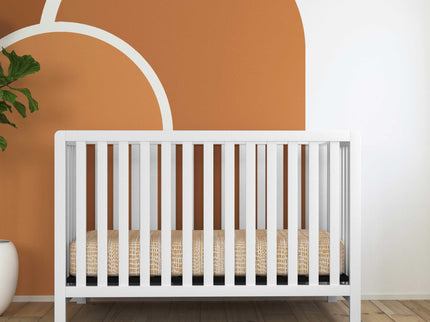 F11901W,Carter's,Colby 4-in-1 Low-profile Convertible Crib in White Finish