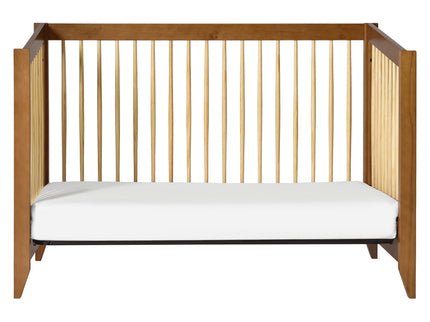 M10301CTN,Babyletto,Sprout 4-in-1 Convertible Crib w/Toddler Bed Conversion Kit in Chestnut&Natural