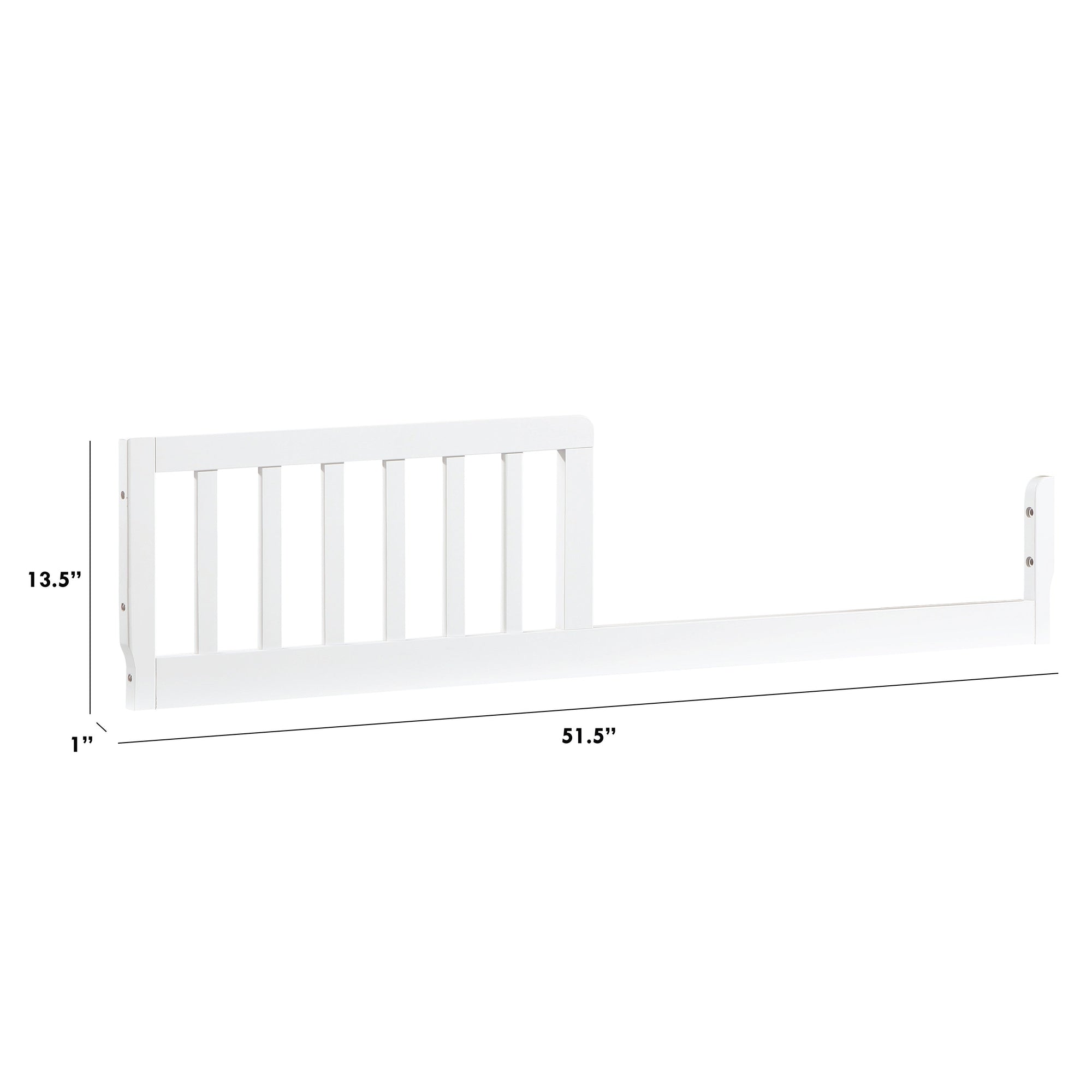 M3099W,The MDB Family,Toddler Bed Conversion Kit in White Finish