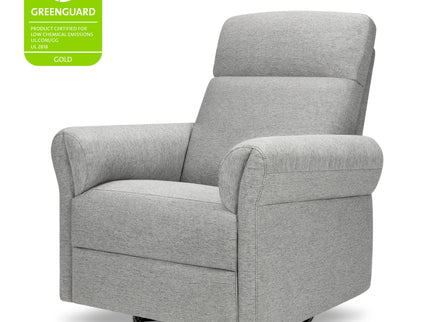 M24386FTG,DaVinci,Suzy Flex Swivel Recliner w/ Adj. Arms & Headrest in Frost Grey