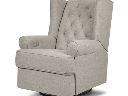 M21987PGEW,Namesake,Harbour Power Recliner in Performance Grey Eco-Weave