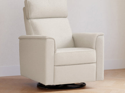 M17186PWB,Namesake,Willa Plus Power Glider Recliner w/ Power Headrest in Performance Ivory Boucle