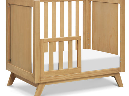 M22598HY,DaVinci,Otto 3-in-1 Convertible Mini Crib with 4 Mattress in Honey