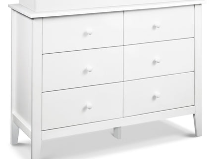 F11526W,Carter's,Morgan 6-Drawer Double Dresser in White