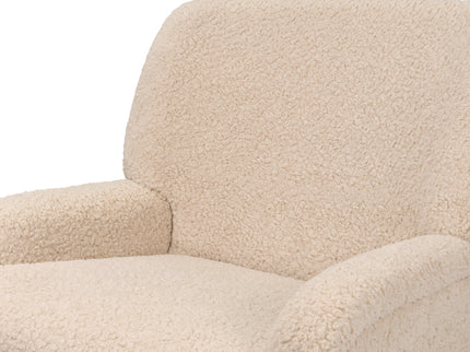M27687CSG,Namesake,Winslow Extra Wide Recliner and Swivel Glider in Chai Shearling
