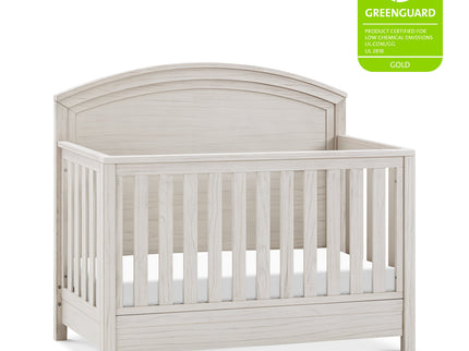 B26401WDF,Monogram by Namesake,Hemsted 4-in-1 Convertible Crib in White Driftwood