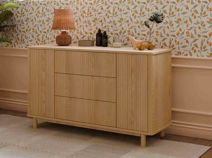 M29816BD,Babyletto,Pogo Tambour Assembled Dresser in Blonde