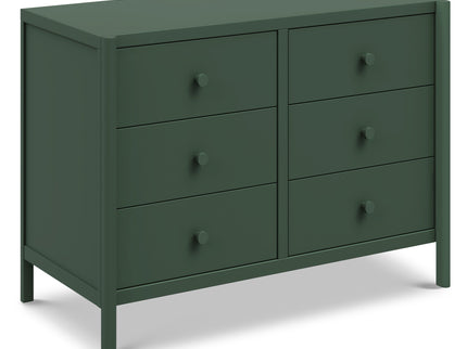 M25126FRGR,DaVinci,Birdie 6-Drawer Dresser in Forest Green