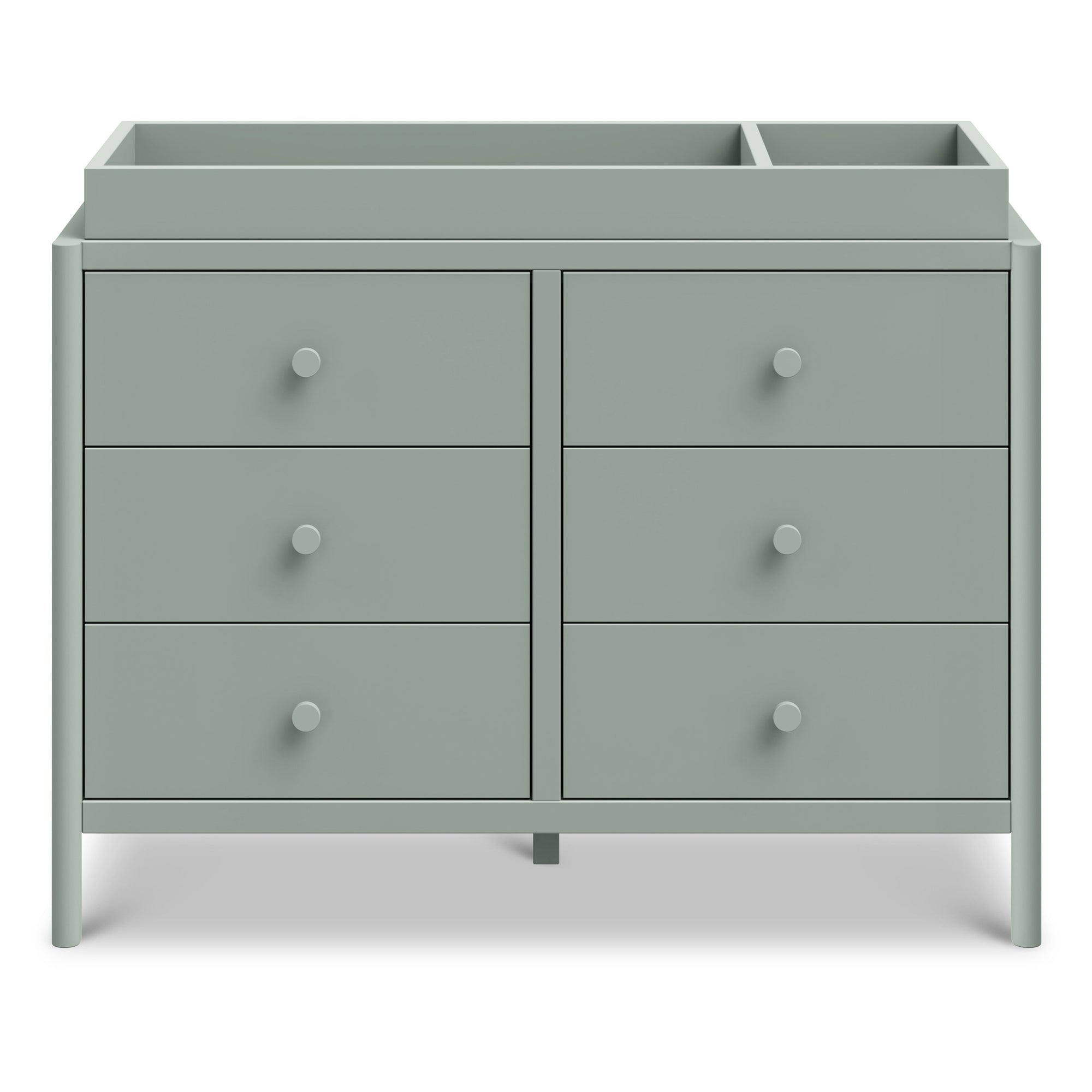 M25126LS,DaVinci,Birdie 6-Drawer Dresser in Light Sage