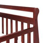 M2990C,DaVinci,Sleigh Toddler Bed in Rich Cherry Finish