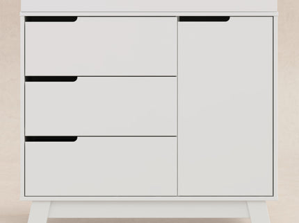 M4223W,Babyletto,Hudson 3-Drawer Changer Dresser w/Removable Changing Tray in White