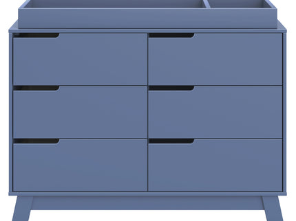 M4216CVB,Babyletto,Hudson 6-Drawer Double Dresser  Assembled in Cove Blue