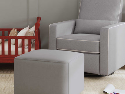 M13985MIG,DaVinci,Davinci Universal Gliding Ottoman in Misty Grey
