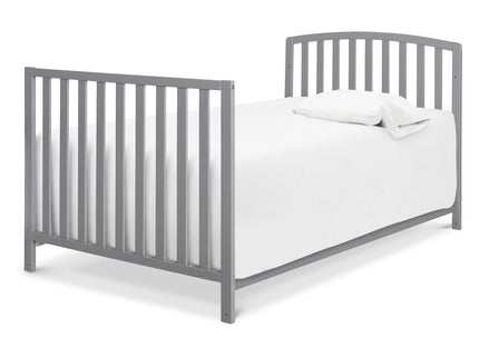 M18198G,DaVinci,Dylan Folding Portable 3-in-1 MiniCrib and TwinBed in Grey