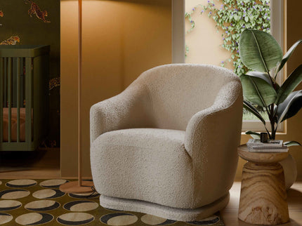 M27587WB,Babyletto,Foy Glider in Ivory Boucle