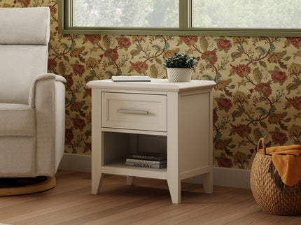 B14460RW,Monogram by Namesake,Beckett Nightstand in Warm White