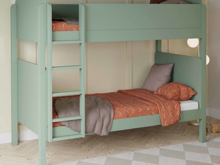 M18494LS,Babyletto Kids,TipToe Bunk Bed in Light Sage