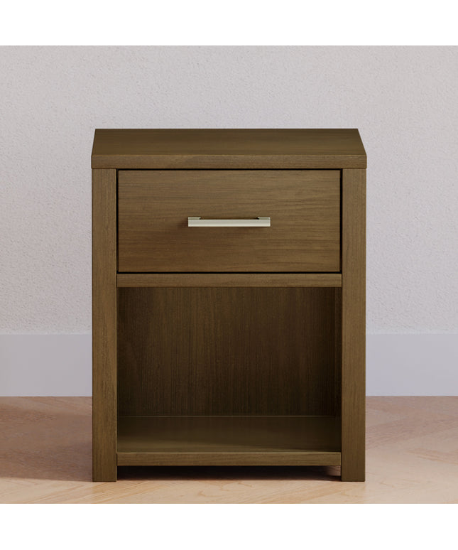 B26460LDF,Monogram by Namesake,Hemsted Nightstand  Assembled in Walnut Driftwood