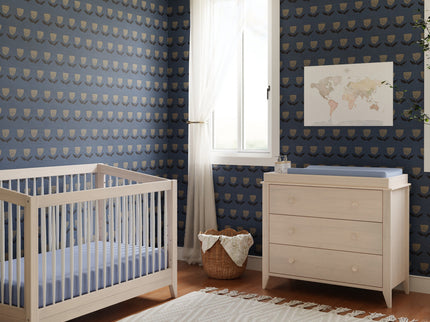 M10323NXW,Babyletto,Sprout 3-Drawer Changer Dresser in Washed Natural and White