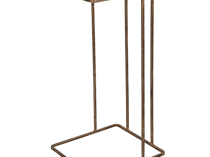 Uttermost Cadmus 12" Wide Antiqued Gold Side Table