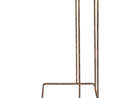 Uttermost Cadmus 12" Wide Antiqued Gold Side Table