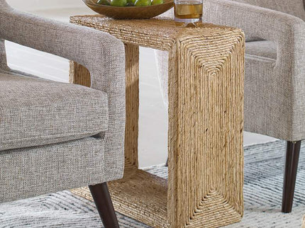 Uttermost Rora 22" Wide Banana Plant Square Accent Table