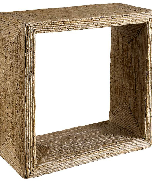 Uttermost Rora 22" Wide Banana Plant Square Accent Table