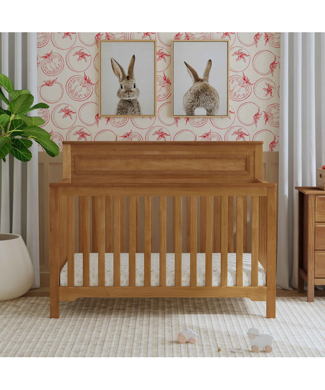 M4301CT,DaVinci,Autumn 4-in-1 Convertible Crib in Chestnut Finish