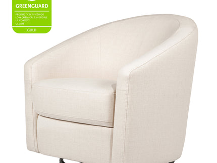 M5887PNET,Babyletto,Madison Swivel Glider in Performance Natural Eco-Twill