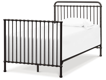 M15398UR,Namesake,Winston 4-in-1 Convertible Mini Crib in Vintage Iron