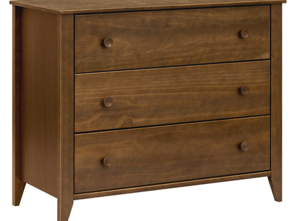 M10323NL,Babyletto,Sprout 3-Drawer Changer Dresser in Natural Walnut